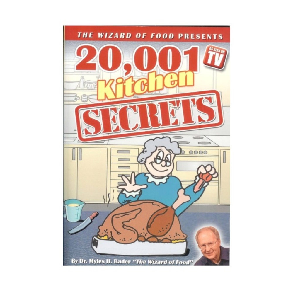 Paperback 20,001 Kitchen Secrets by Dr. Myles H. Bader